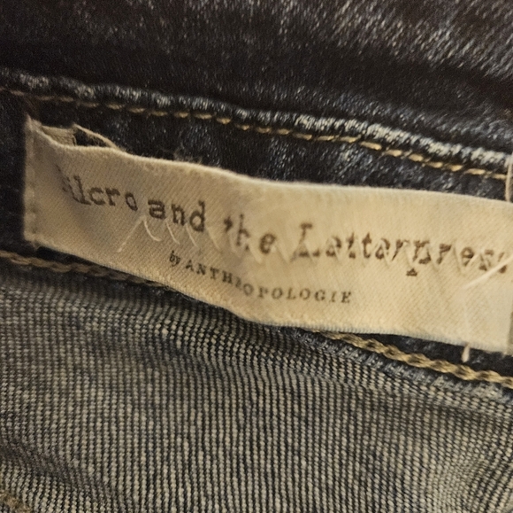 Pilcro‎ Letterpress Anthropology Women's Jeans - Picture 4 of 7